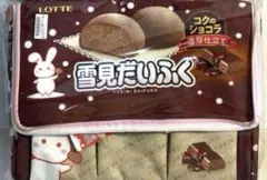 【ラスト】雪見だいふく 　保冷保温BIGマルチバッグ 　　茶
