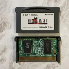 メンテナンス済 ファイナルファンタジー6 ゲームボーイアドバンス ソフト