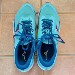 Mizuno ランニングシューズ 水色/青27.0cm