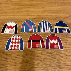 大井競馬場　騎手　ステッカー　セット