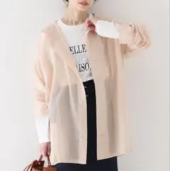 ★定2.8万★MEYAME COTTON SILK HOODED JACKET