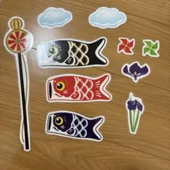 ウォールステッカー　こいのぼり1