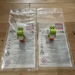 ヨッシー 2体セット 可動式 レゴ LEGO