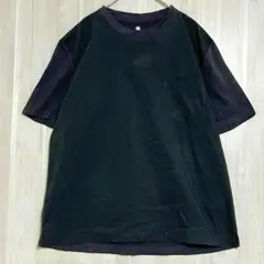 ナノアンドコー　クルーネックTシャツ　濃紺　S
