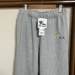 ユニクロ　KAWS x WARHOL グレー スウェットパンツ