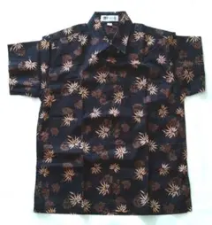バティック柄　インドネシア シャツ 〈 Batik Keris 〉120cm