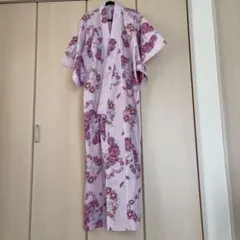 ピンク色　花柄 レディース浴衣
