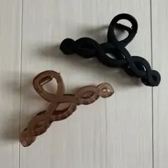 新品未使用　今季新作　ジーユー　ヘアクリップ　2個セット