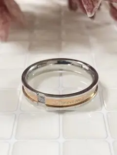 DCT レディースリング ステンレスリング ピンキーリング 指輪