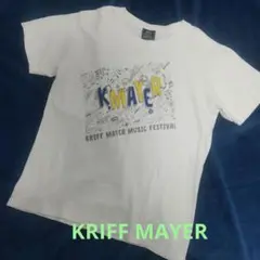 KRIFF MAYER クリフメイヤー 音楽祭 Tシャツ 白 半袖Tシャツ