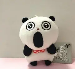 にしむらゆうじ　カバンに付けられるぬいぐるみ　　ごきげんぱんだ
