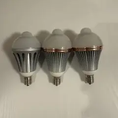 LED電球 人感センサー E17 3個セット