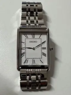 【極美品】SEIKO ESSENTIALS 腕時計 き ゴールド×ブラウン 国際ブランド】 【極美品】SEIKO ESSENTIALS ゴールド×ブラウン
