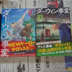 （どちらも初版）ダーウィン事変　1.3