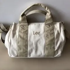 Lee トートバッグ ベージュ