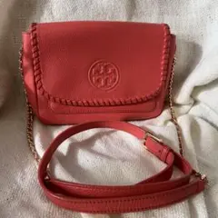 トリーバーチ ショルダーバッグ サーモンピンク