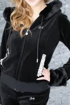 Rady セットアップ ビジュー付き ファー付き ルームウェア