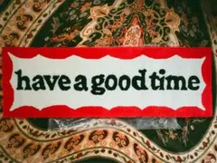 have a good time SIDE FRAME RUG