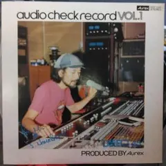 ['76年?非売品12インチ] Aurex オーディオチェックレコード 中本マリ