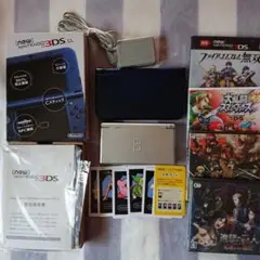 Newニンテンドー3DS LL メタリックブルー セット