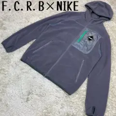 F.C.R.B NIKE コラボ フリースパーカー グレー Sサイズ ストリート