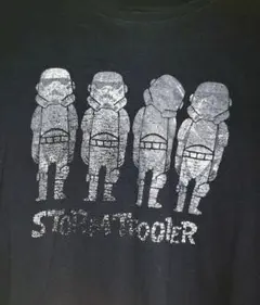 ストームトルーパー 長袖カットソー ブラック STARWARS