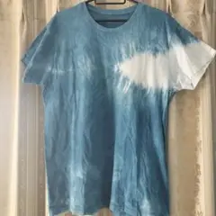 藍染 半袖Tシャツ　XL