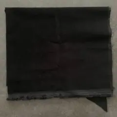 はぎれ　コーデュロイ　黒　生地