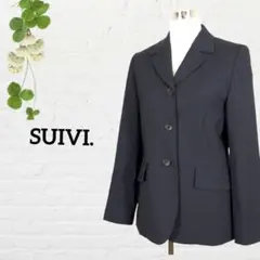 SUIVI. スイヴィ テーラードジャケット ネイビー オンワード樫山 632