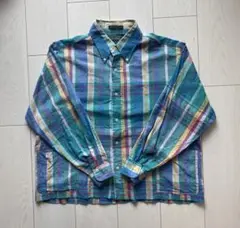 POLO COUNTRY シャツ　90s アーカイブ　マルチカラー　ポロカン