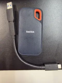 SanDisk 1TB 外付けSSD SDSSDE60-1T00-J25 中古