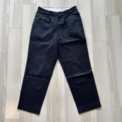 YAECA ヤエカ　チノパンツ　ネイビー　サイズ34