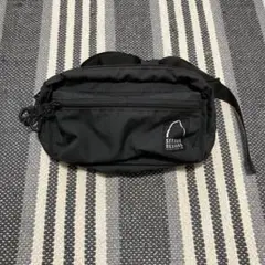 Sierra Designs シェラデザイン　ブラック ボディバッグ
