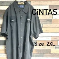 Cintas Angel Brothers 半袖ワークシャツ 2XL