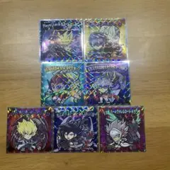 遊戯王マンチョコ　シール　7枚セット