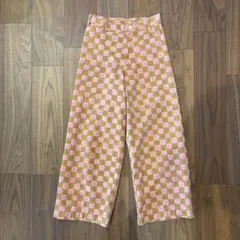 szblockprints エスゼット　ブロックチェック　パンツ