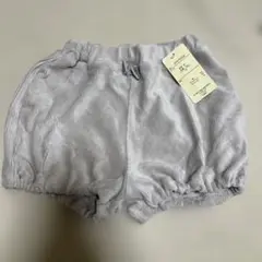 リボン付きグレーコーデュロイパンツ 95cm