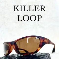 極美品　KILLER LOOP　サングラス　偏光ブラウンレンズ　べっ甲柄フレーム