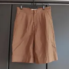 オドラント ナノユニバース ODORANTES ハーフパンツ 無地 茶色 М