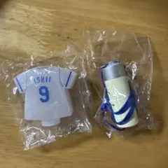 中日ドラゴンズ　石伊 ユニホーム型ミニペンライト　ガチャ