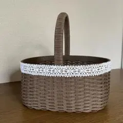 クラフトバンド　パンかご　果物