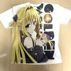 toloveる原画展　Tシャツ XL 金色のヤミ To LOVEる-とらぶる-ダークネス - 箔プリントTシャツ（金色の闇