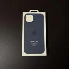 MagSafe対応 iPhone 14 Plus シリコーンケース ブルー