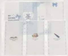 B6バインダーリフィル 項目別々リフィル 貯金 saving 韓国