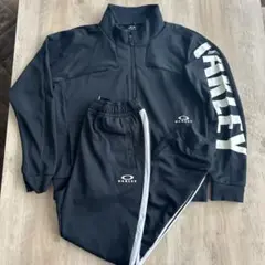 OAKLEY 160サイズ ブラックジャージ上下