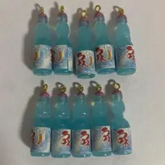 立体ラムネ瓶チャーム 10個セット