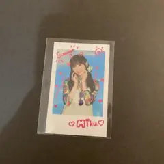 乃木坂46 一ノ瀬美空 ポラロイド風ステッカー 全ツカフェ