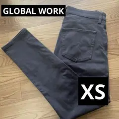 GLOBAL WORK ネイビースキニーパンツ X-SMALL