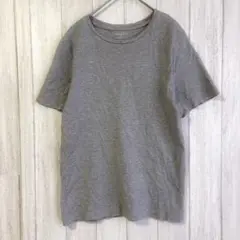 アメリカンホリック　Tシャツ　【S】　グレー　半袖　シンプル　無地　カットソー