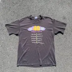 90s Shoebox usa製 ツアーパロディtシャツ 黒　ブラック